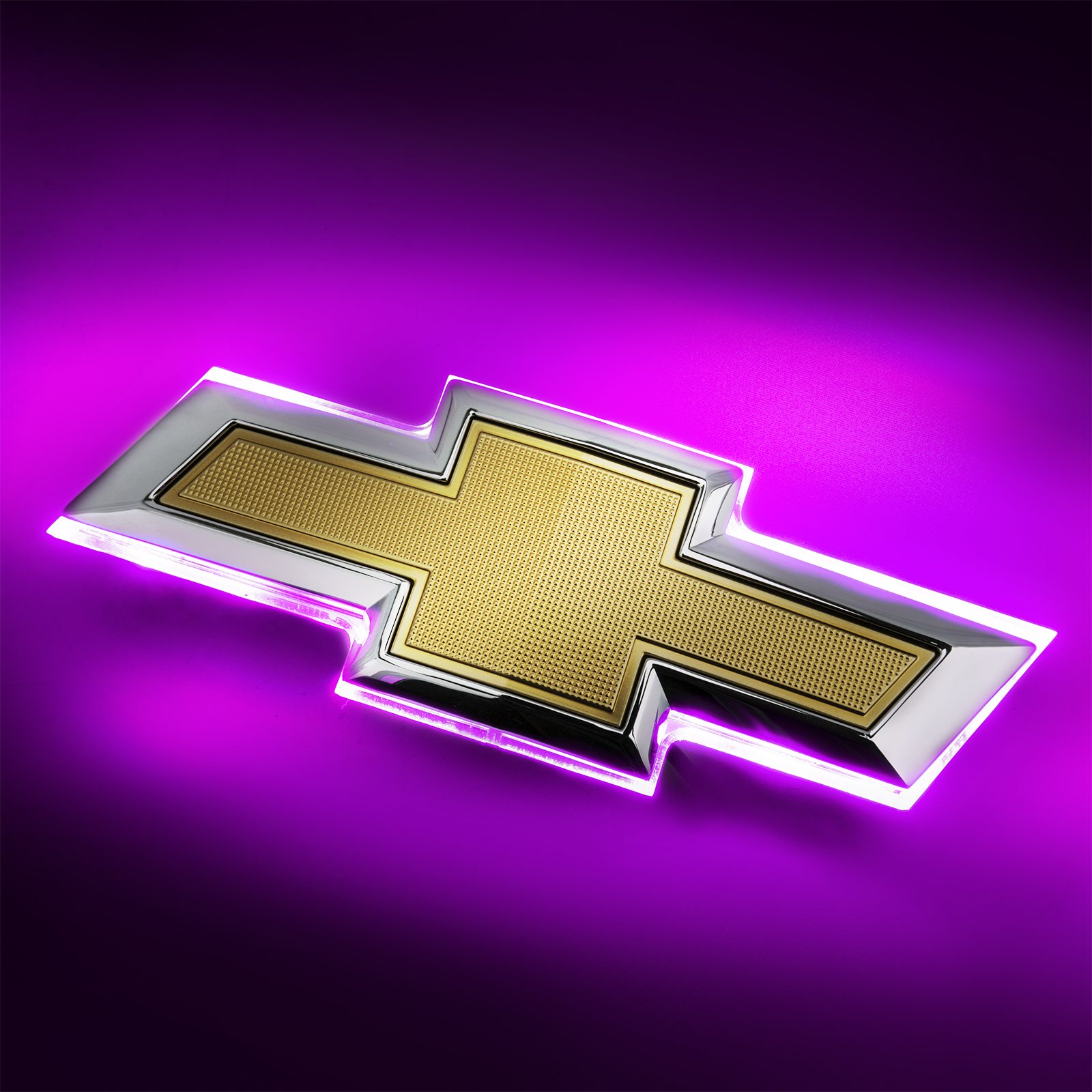 3461-009 - 2016-2018 Chevy Camaro Illuminated Bowtie - Dual Intensity - Pink